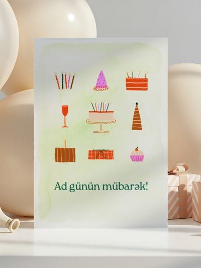 "Ad günün mübarək!" - açıqça