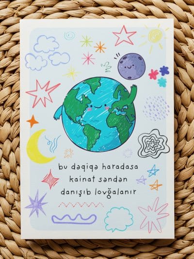 "Kainat səndən danışır" - açıqça